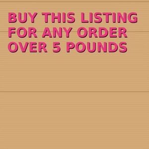 Over 5 pounds shipping lable